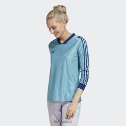 Adidas Special 8NL889088 Adidas Women Blue Tiro Long Sleeve Jersey Blue