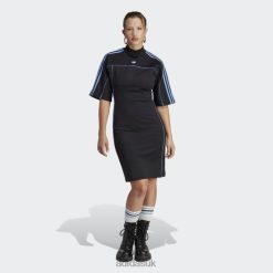 Adidas Special 8NL889344 Adidas Women Cut Line Fitted Dress Black Black