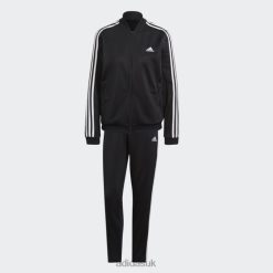 Adidas Special 8NL889348 Adidas Women Fashion Essentials 3-Stripes Track Suit White Black/White