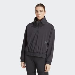 Adidas Special 8NL889624 Adidas Women Training Exercise Snacking Windbreaker Jacket Black Adidas Black