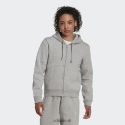 Adidas Trainers 8NL8810129 Adidas Women ALL SZN Fleece Full-Zip Hoodie Medium Grey Fashion Medium Grey