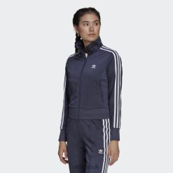 Adidas Trainers 8NL8810205 Adidas Women Navy Adicolor Classics Firebird Primeblue Track Jacket Navy