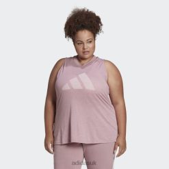 Adidas Trainers 8NL8810513 Adidas Women Future Icons Winners 3.0 Tank Top (Plus Size) Mauve Mel Mauve Mel