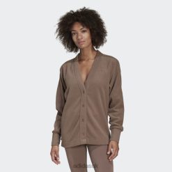 Adidas Trainers 8NL8810561 Adidas Women WINTEREASE CARDIGAN Trace Brown Trace Brown