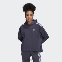 Adidas Trainers 8NL8810589 Adidas Women Navy Adicolor Classics Hoodie Navy