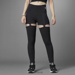 Adidas Trainers 8NL8810621 Adidas Women Always Original Rib Two-in-One Tights Black Black