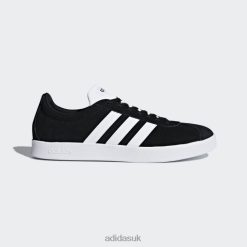 Adidas Trainers 8NL8812229 Adidas Unisex VL Court 2.0 Shoes Black Black/White