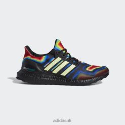 Adidas Trainers 8NL8813001 Adidas Unisex Black Ultraboost BM Shoes Black/Yellow Tint/Eqt Green