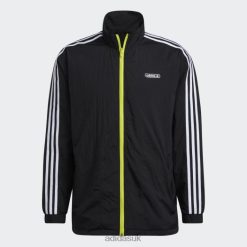 Adidas Trainers 8NL881317 Adidas Men Black Reverse Track Jacket Adidas Black