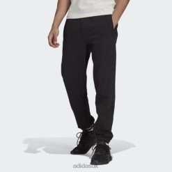 Adidas Trainers 8NL8814601 Adidas Men Black Adicolor Trefoil Sweat Joggers Adidas Black