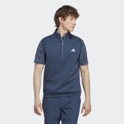 Adidas Trainers 8NL8814637 Adidas Men Navy Authentic 1/4-Zip Vest Adidas Navy