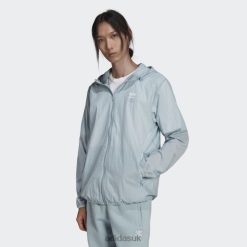 Adidas Trainers 8NL8815301 Adidas Men Adicolor Essentials Trefoil Windbreaker Grey Grey