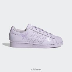 Adidas Trainers 8NL882197 Adidas Women Superstar Shoes Purple Tint Purple Tint/Silver