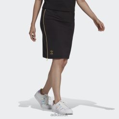 Adidas Trainers 8NL883197 Adidas Women Black Midi Skirt Black