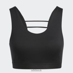 Adidas Trainers 8NL883225 Adidas Women Black CoreFlow Luxe Medium-Support Bra Adidas Black