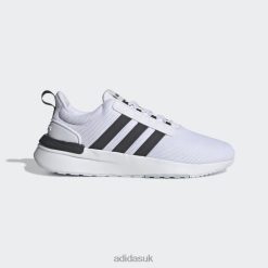 Adidas Trainers 8NL884457 Adidas Unisex Black Racer TR21 Shoes White/Carbon/Black