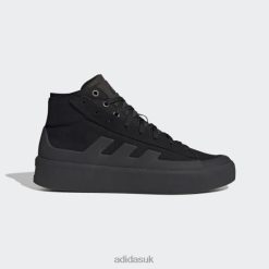 Adidas Trainers 8NL884769 Adidas Unisex Black ZNSORED HI Lifestyle Adult Shoe Black