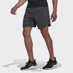 Adidas Trainers 8NL887369 Adidas Men Designed for Training HEAT.RDY HIIT Shorts Grey Grey