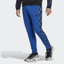 Adidas Trainers 8NL887517 Adidas Men Royal Blue Tiro Winterized Track Pants Royal Blue/Black