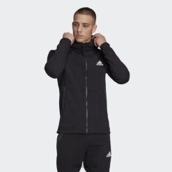 Adidas Trainers 8NL887553 Adidas Men Black Designed for Gameday Full-Zip Jacket Black