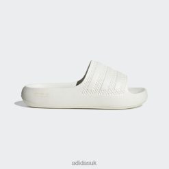 Adidas Trainers 8NL888309 Adidas Women White Adilette Ayoon Slides White