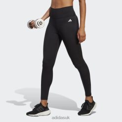 Adidas Trainers 8NL888865 Adidas Women Black Training Essentials High-Waisted 7/8 Leggings Adidas Black