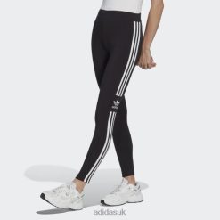 Adidas Trainers 8NL888937 Adidas Women Black Trefoil Tights Adidas Black