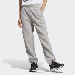 Adidas Trainers 8NL888969 Adidas Women Medium Grey Essentials Fleece Joggers Fashion Medium Grey