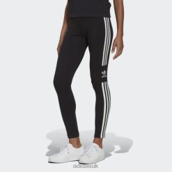 Adidas Uk 8NL8810142 Adidas Women Trefoil Tights Black Fashion Black