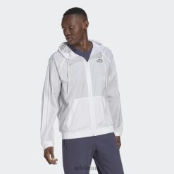 Adidas Uk 8NL881202 Adidas Men Windbreaker White White