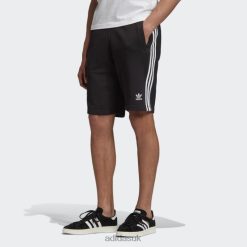 Adidas Uk 8NL881298 Adidas Men 3-Stripes Sweat Shorts Black Adidas Black