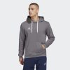Adidas Uk 8NL8813178 Adidas Men Entrada 22 Sweat Hoodie Grey Grey