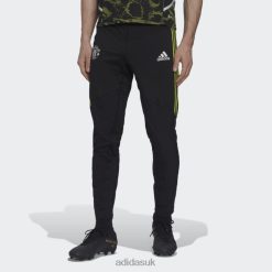 Adidas Uk 8NL8813722 Adidas Men Manchester United Condivo 22 Pro Tracksuit Bottoms Black Adidas Black