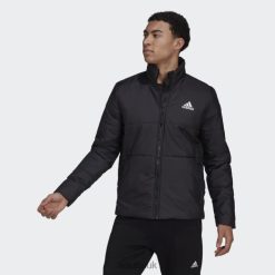Adidas Uk 8NL8814018 Adidas Men BSC 3-Stripes Insulated Jacket Black Black