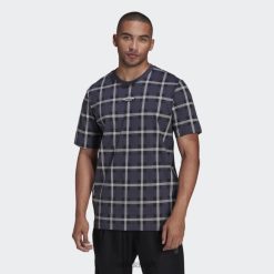 Adidas Uk 8NL8815090 Adidas Men R.Y.V. Checks T-Shirt Multicolor Adidas Multicolor/Navy
