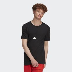 Adidas Uk 8NL8815098 Adidas Men T-Shirt Black Black