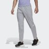 Adidas Uk 8NL8815250 Adidas Men Silver Training Pants Silver/Grey