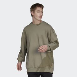 Adidas Uk 8NL8815278 Adidas Men Parley Sweatshirt Trace Cargo Trace Cargo