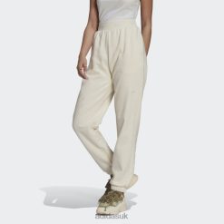 Adidas Uk 8NL882914 Adidas Women White CUFFED PANT White
