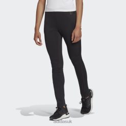 Adidas Uk 8NL883242 Adidas Women Black Sportswear Future Icons 3-Stripes Skinny Pants Black