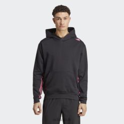 Adidas Uk 8NL883626 Adidas Men Designed for Training Pro Series HIIT Hoodie Curated by Cody Rigsby Black Black