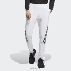 Adidas Uk 8NL885194 Adidas Men White Future Icons 3-Stripes Pants White