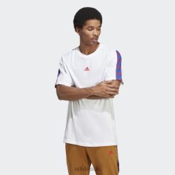 Adidas Uk 8NL885758 Adidas Men White Brandlove Tee White